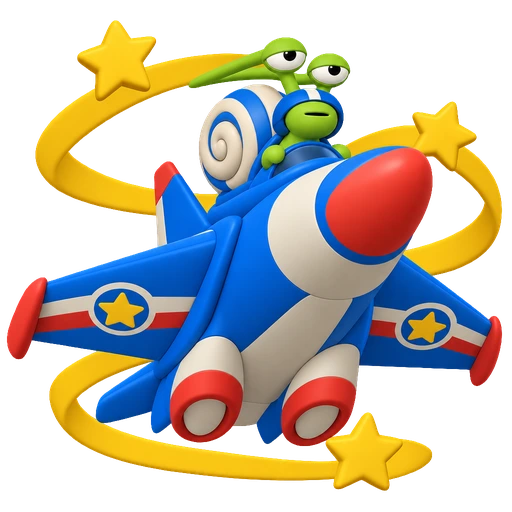 The snail character at level 5